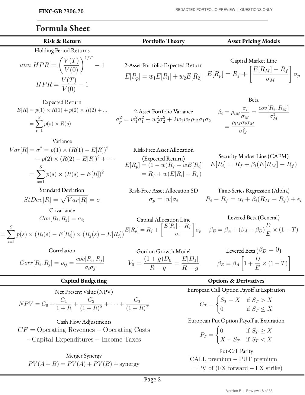 Final, version B, page 2