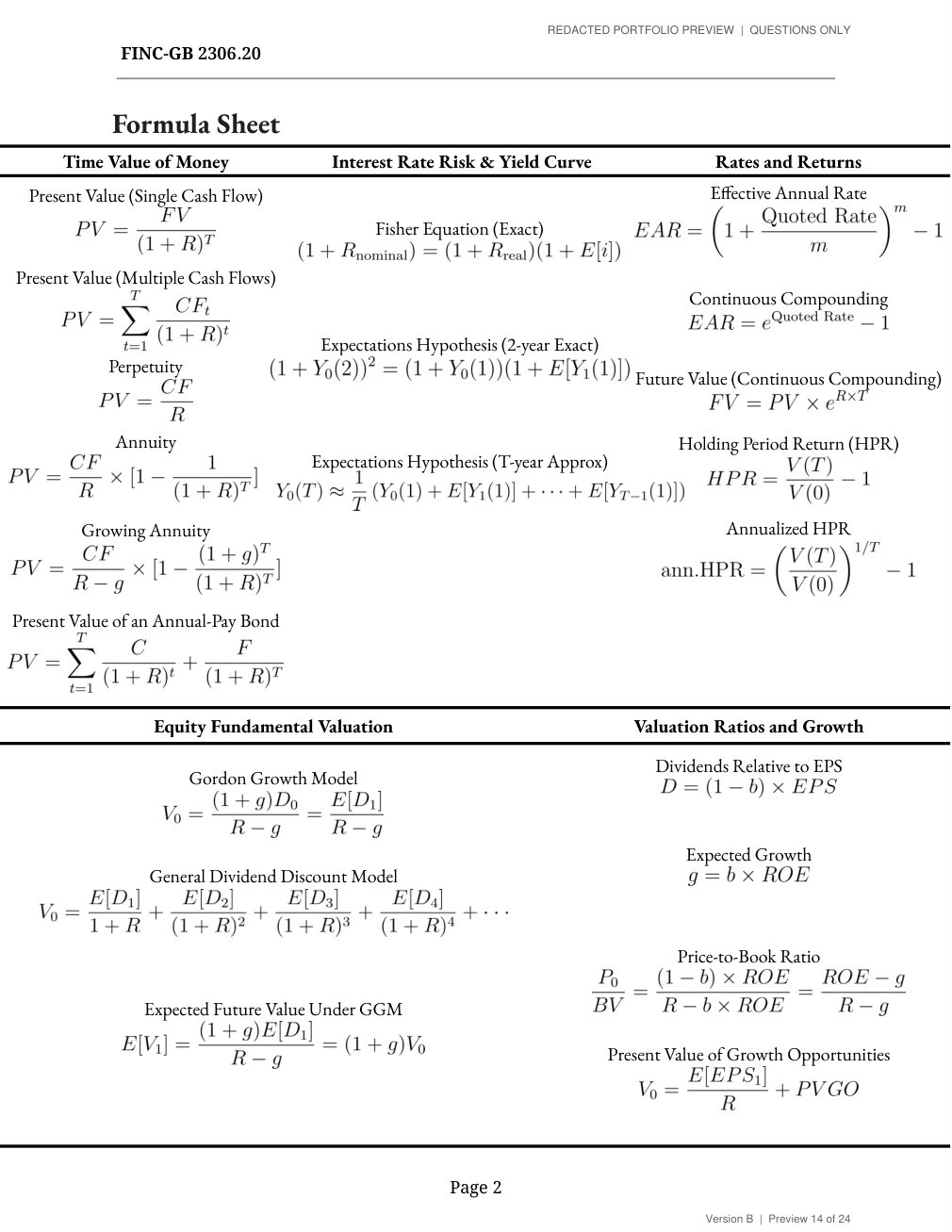 Midterm, version B, page 2