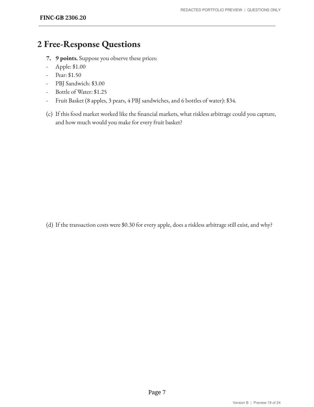 Midterm, version B, page 7