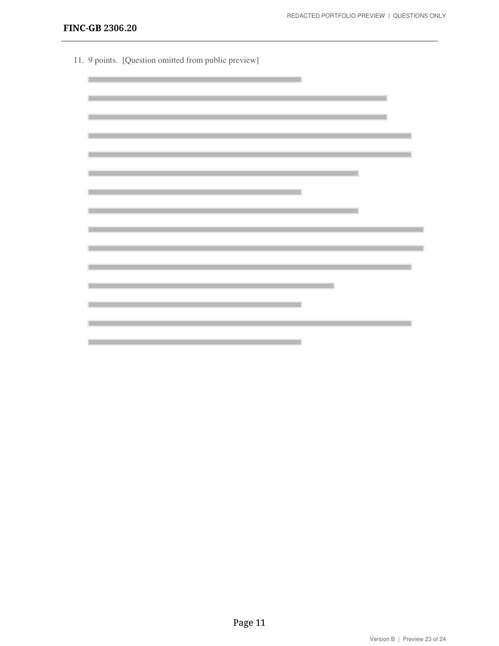 Midterm, version B, page 11
